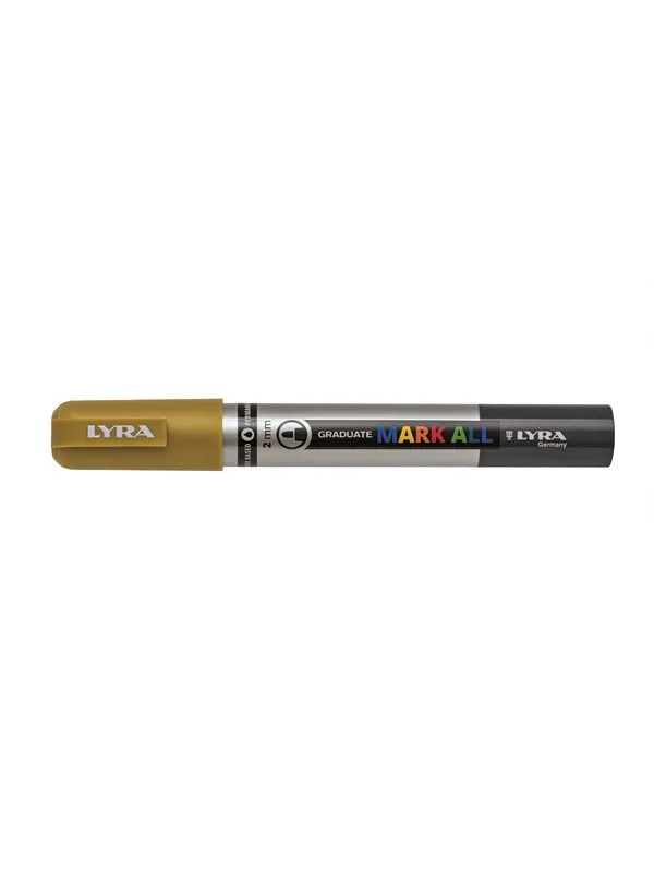 Lyra Mark All 2 mm Gold