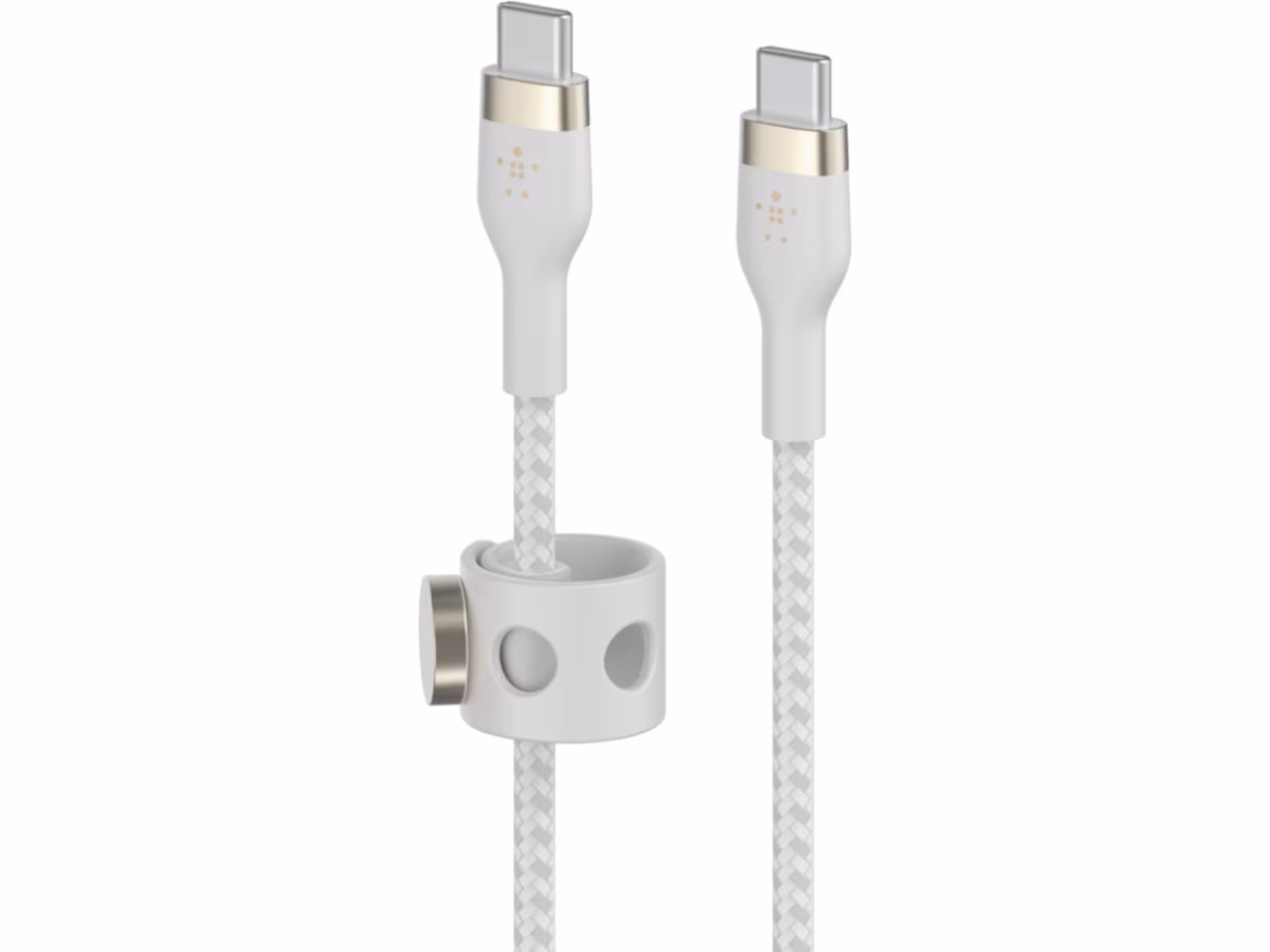 Belkin USB-C til USB-C kabel 2m (hvit)