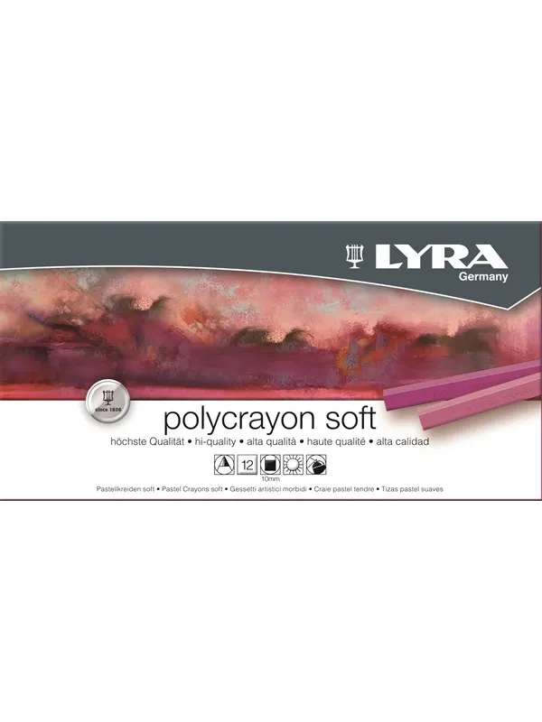 Lyra Polycrayons Soft in box 12 pcs