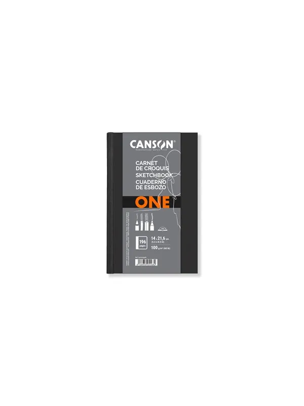 Canson One Art Book 14×21.6 cm 100G Portrait Hardbound