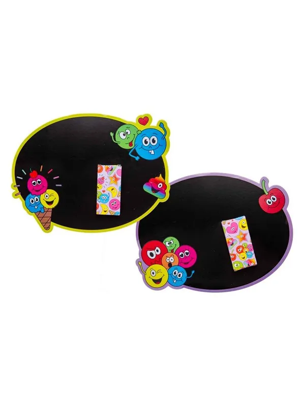 Duckiez Chalkboard with Chalk - Smiley Face