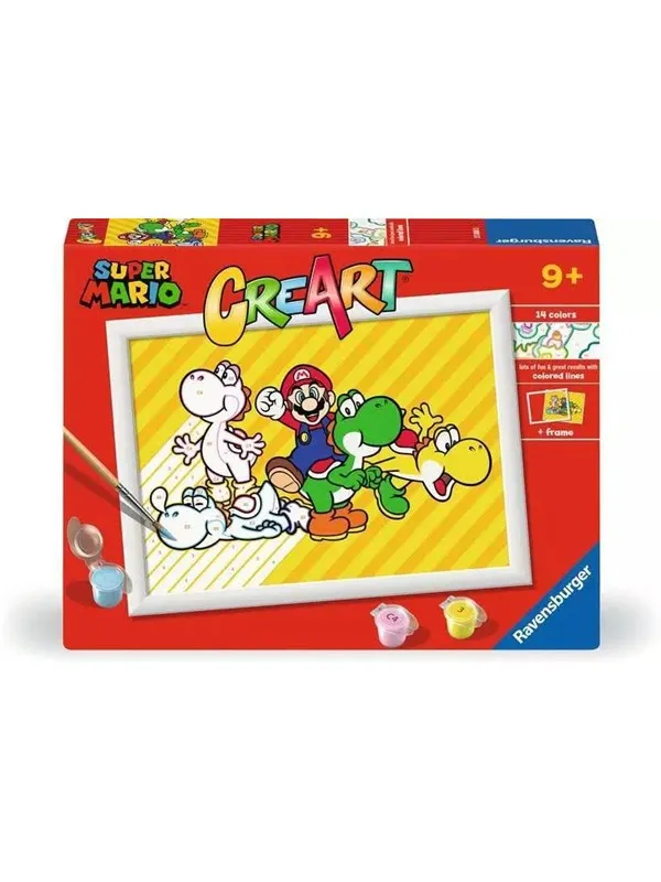 Ravensburger CreArt Paint by Numbers - Super Mario
