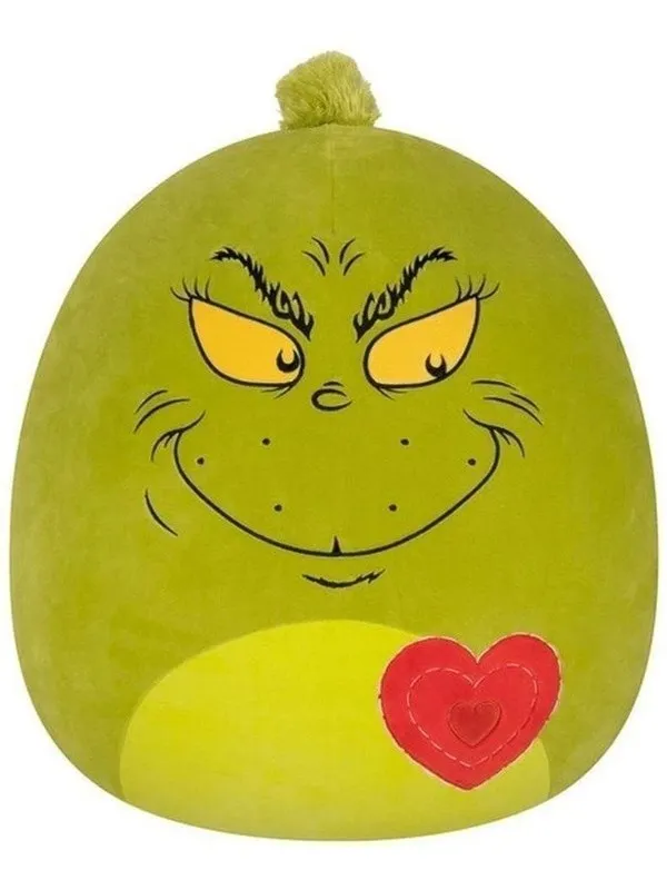 Squishmallows The Grinch with Heart