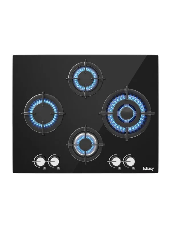 IsEasy MGBGâ604B Glass Gas Cooktop
