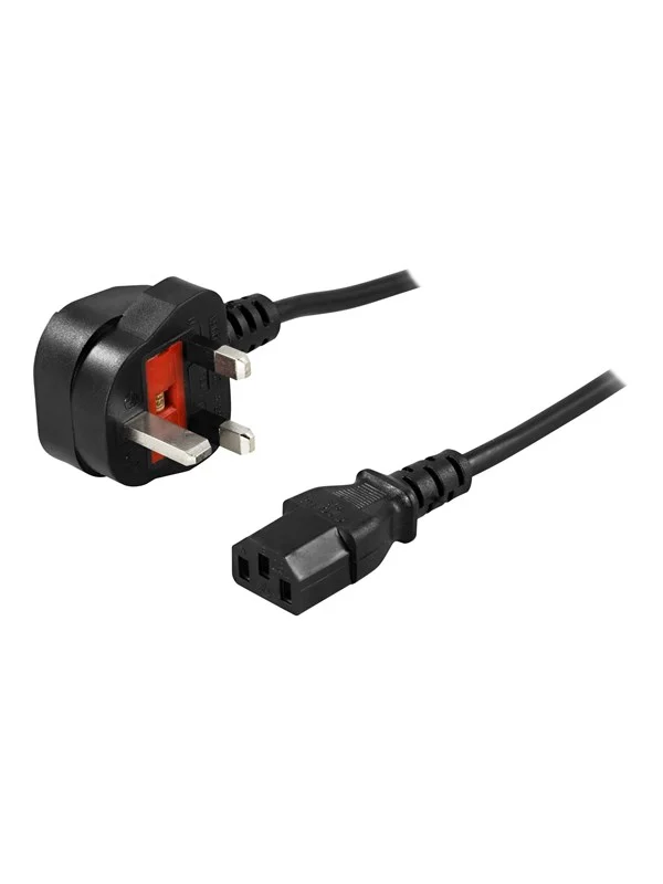 Deltaco DEL-109UK-10 - power cable - BS 1363 to power IEC 60320 C13 - 2 m