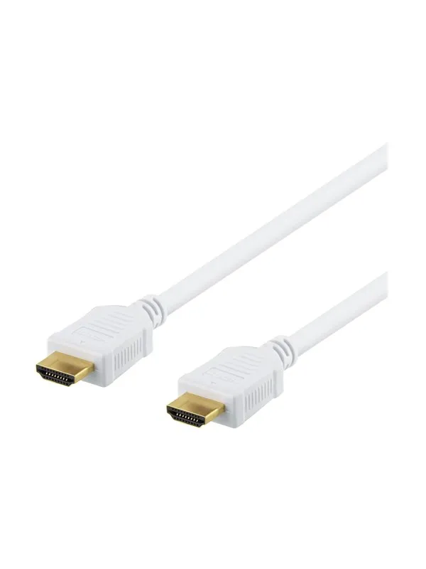 Deltaco HDMI-1050AD - HDMI cable with Ethernet - 5 m