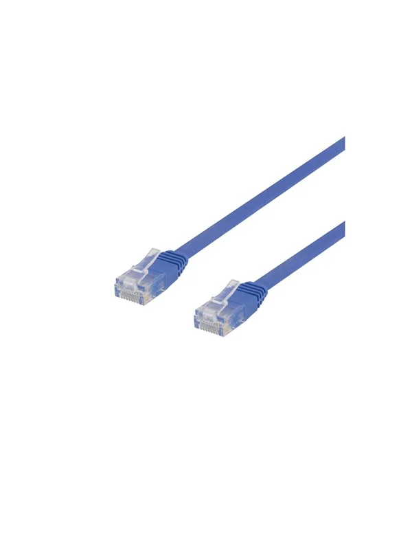 Deltaco patch cable - 50 cm - blue - Blå - 0.5m