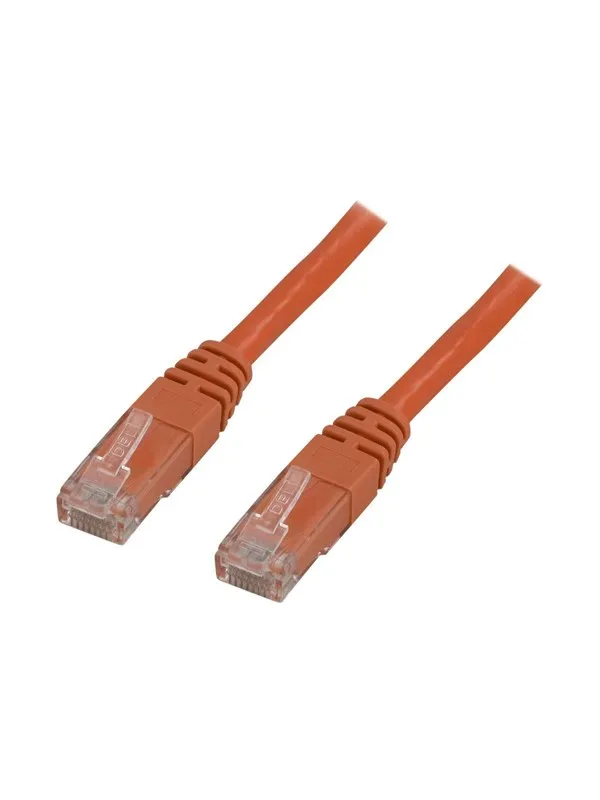 Deltaco TP-607-OR - patch cable - 75 cm - orange - Oransje - 0.7 meter