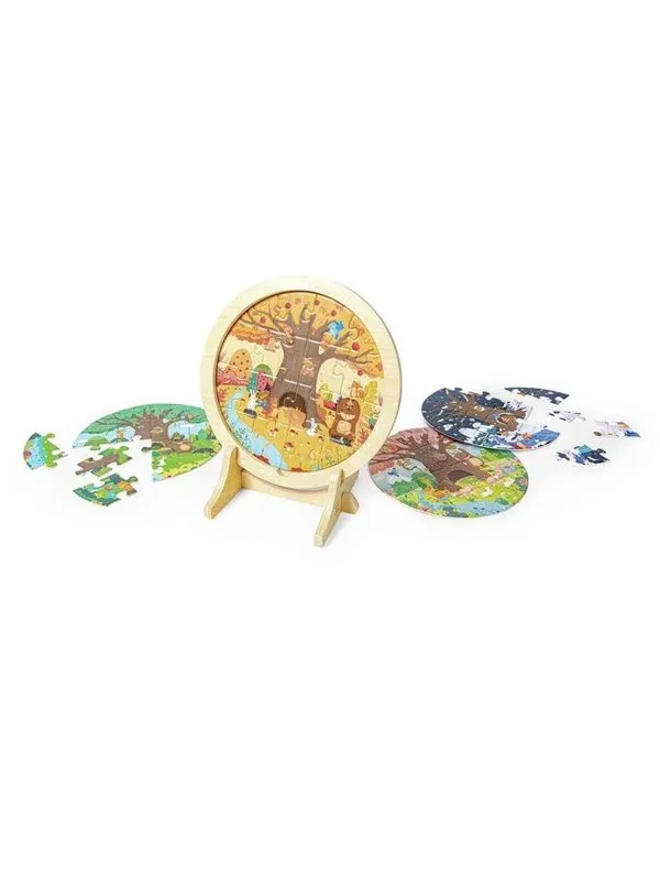 Hape - 4 Seasons Layer Puzzle