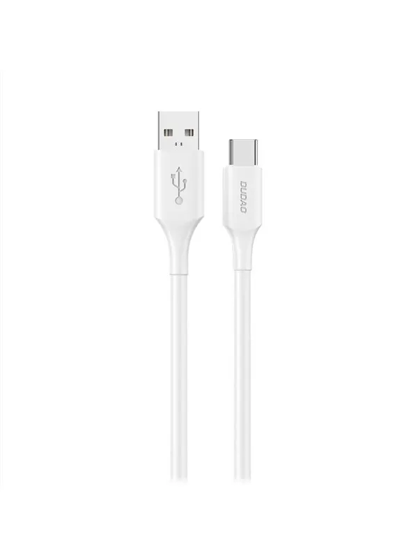 Dudao L2sT USB-A - USB-C 6A Cable 1.2m - White