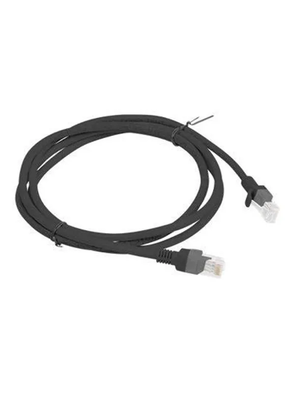 Lanberg patch cable - 1.5 m - black RAL 9004 - Svart - 1m