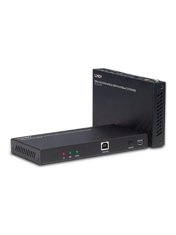 Lindy - transmitter and receiver - video/audio/infrared/serial extender - HDMI HDBaseT