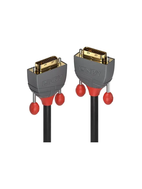 Lindy Anthra Line - DVI cable - DVI-D to DVI-D - 5 m
