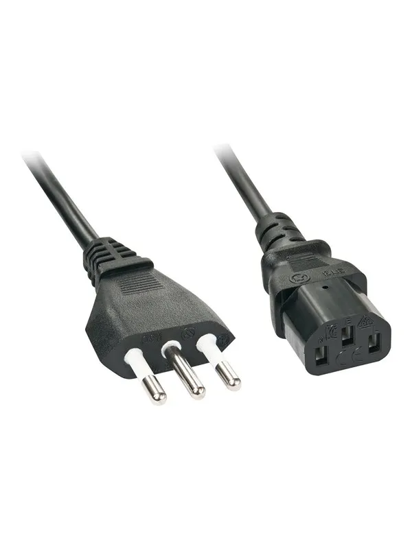 Lindy - power cable - CEI 23-50 to power IEC 60320 C13 - 3 m