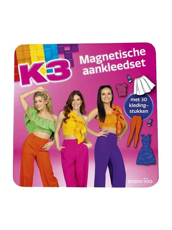 Studio 100 - K3 Magnetic Dress Up Game