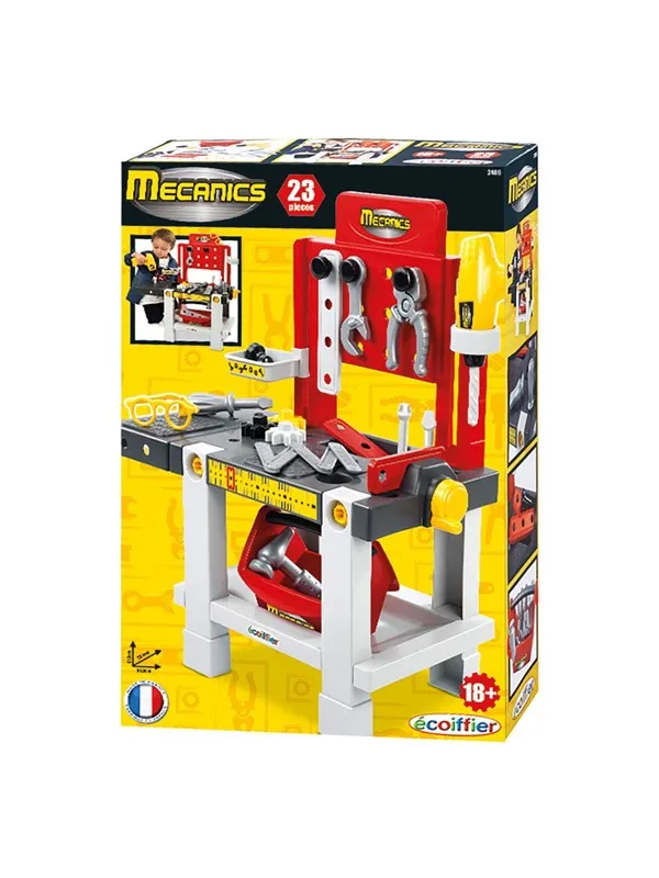 Ecoiffier Workbench with Tools