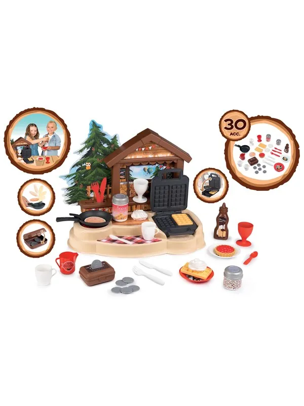 Smoby Winter Chalet with Accessories 30pcs.