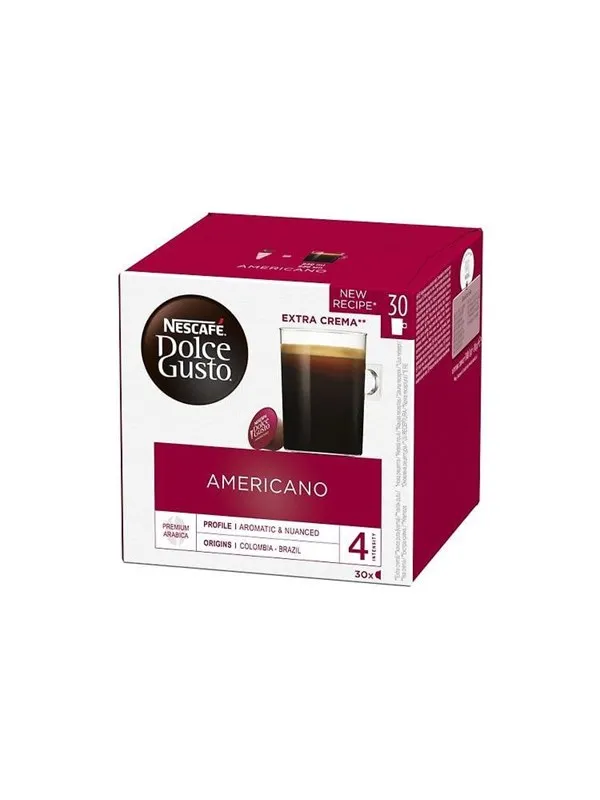 Dolce Gusto Americano coffee capsule 30 pcs 255 g