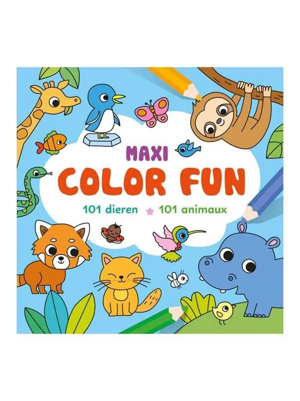 Deltas - Maxi Color Fun 101 Animals