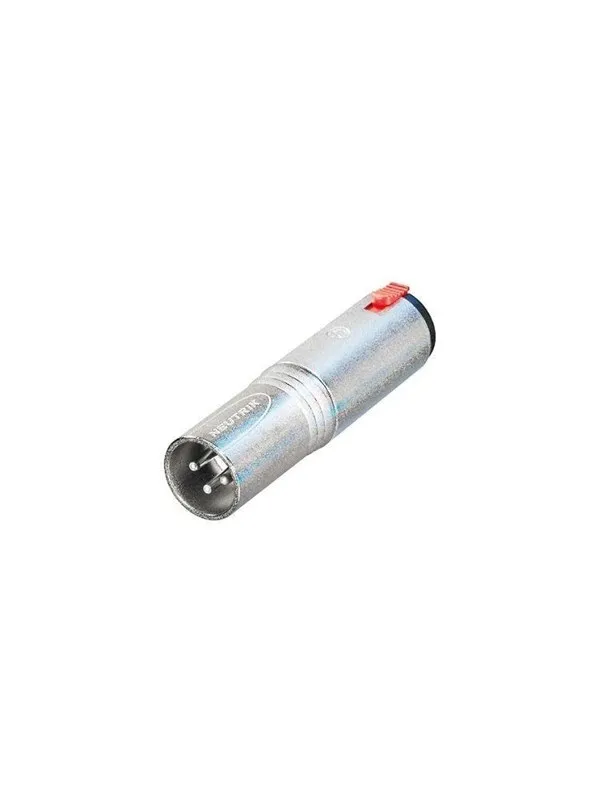 Neutrik XLR to 6.3 mm stereo female adapter