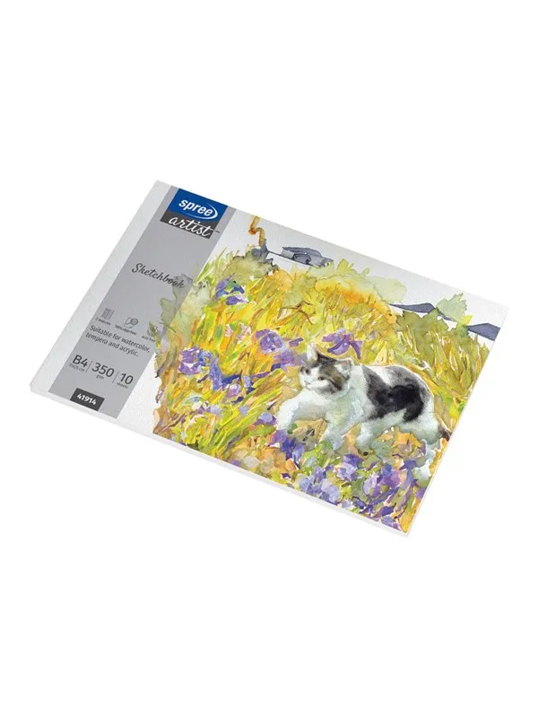 SPREE Drawing pad 350g. 10 sheets. B4 350*250mm.