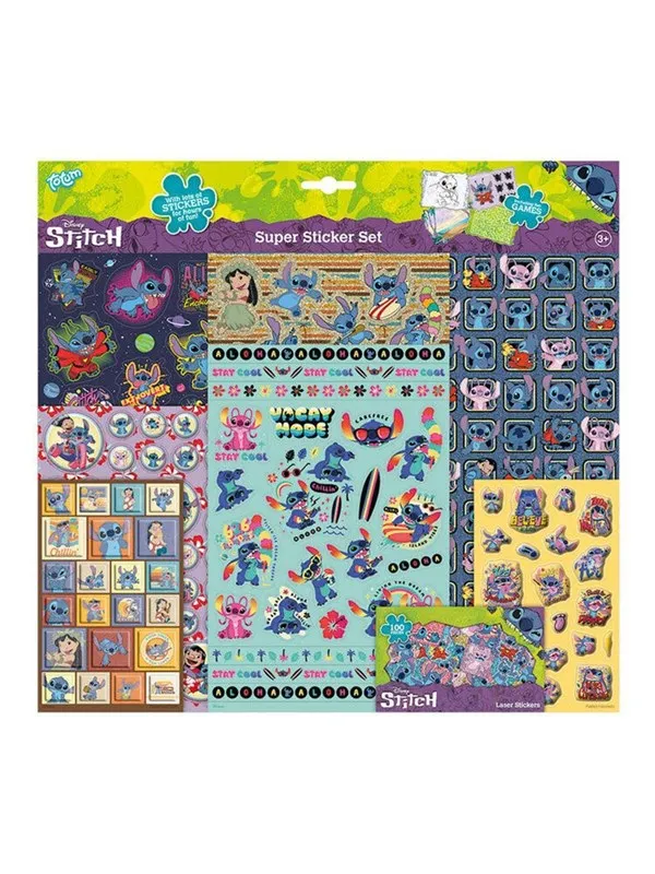 Creative Craft Group DISNEY STITCH Super Sticker Set