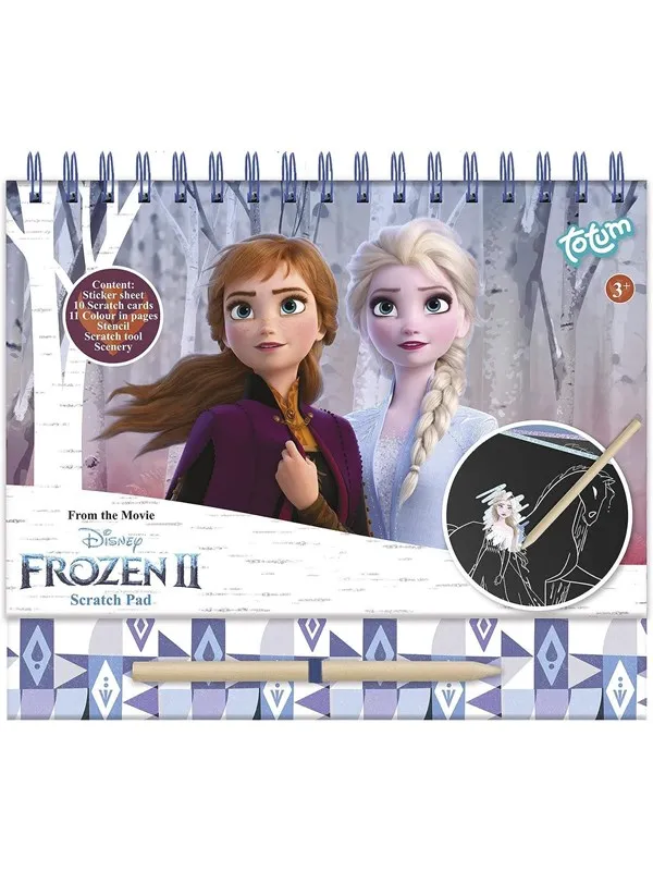 Creative Craft Group DISNEY FROZEN Scratch Book