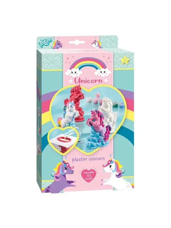 Creative Craft Group UNICORN plaster figure