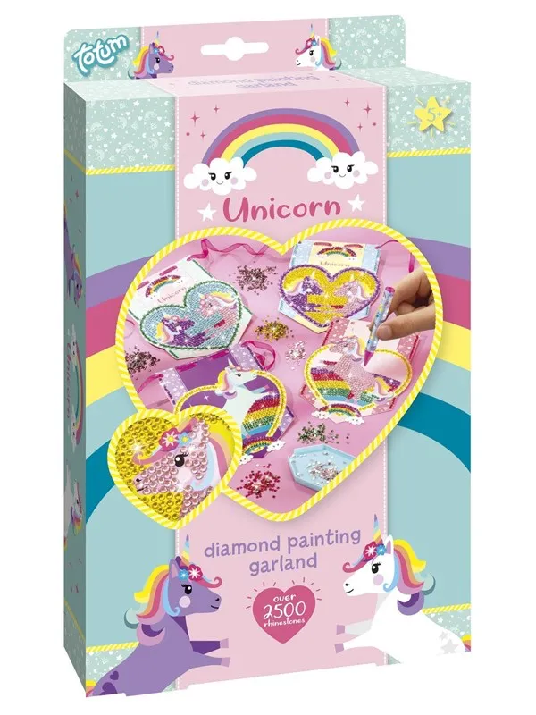 Creative Craft Group UNICORN Diamond Painting garland