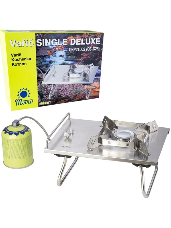 Meva Camping Gas Camping Stove SINGLE DELUXE 5kW