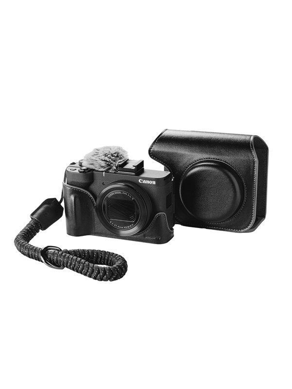 SmallRig 5386 Leather Case Kit for Canon PowerShot V1 Black