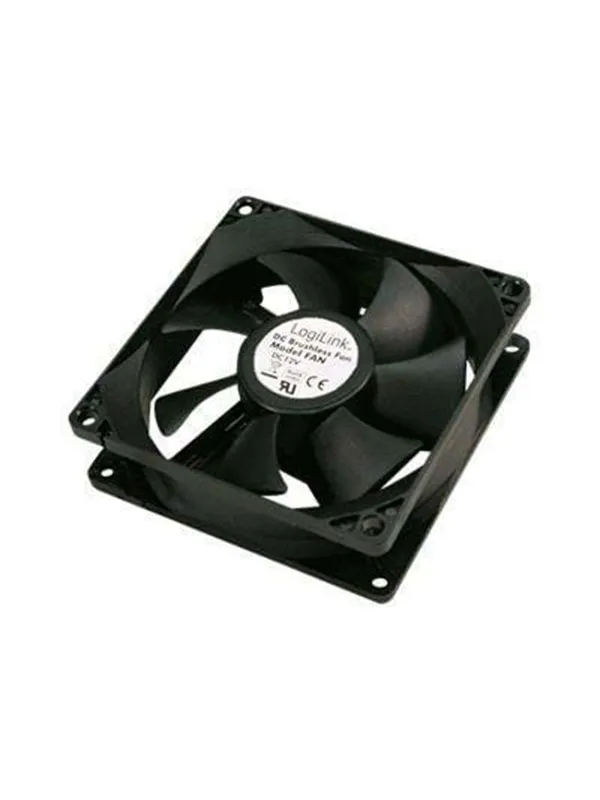 LogiLink PC case cooler 120 x 120 x 25 mm black - Kabinettvifte - 120mm
