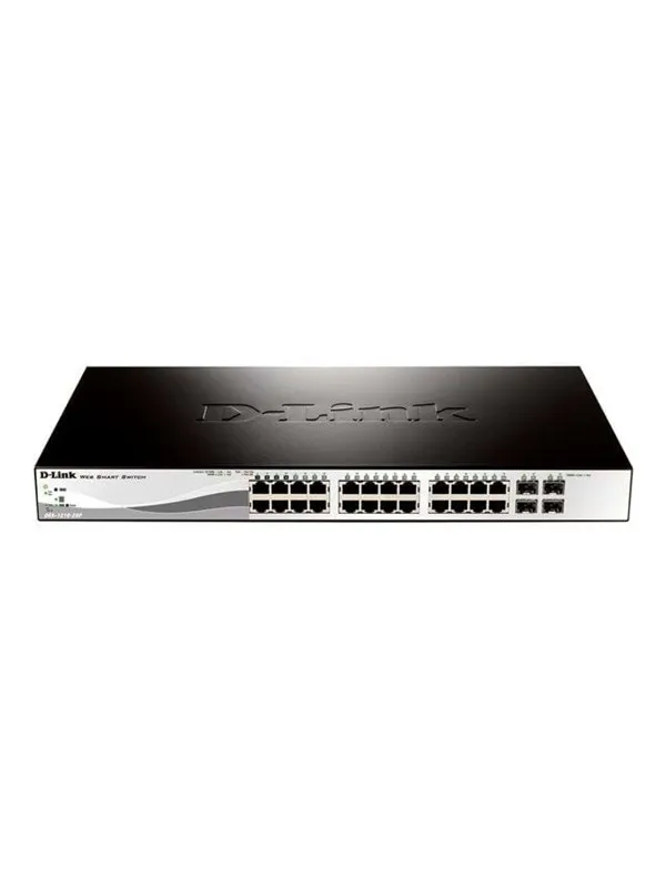 D-Link Web Smart DGS-1210-28P - switch - 24 porte - Administreret