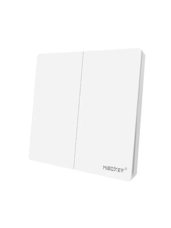 Miboxer Fjernbetjening - Trådløs Panel - Hvid - CCT - 2.4GHz RF (PUSH3-2)