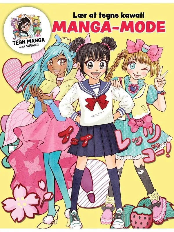 Lær at tegne kawaii manga-mode