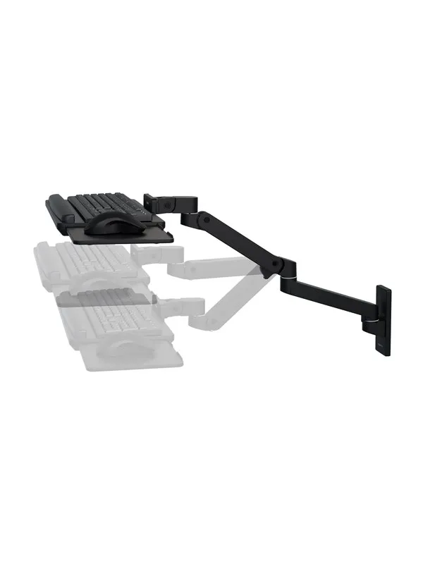 Ergotron LX Pro keyboard/mouse arm mount tray - adjustable