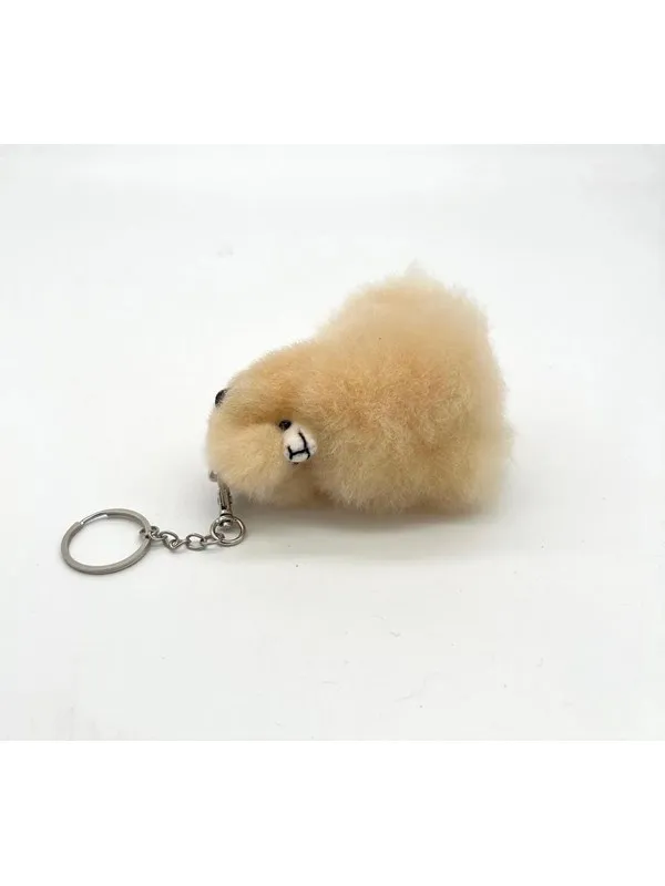 Inkari Alpacas Alpaca Key Chain - Blond
