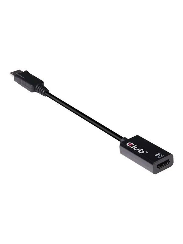 Club 3D adapter - DisplayPort / HDMI - 19.17 cm