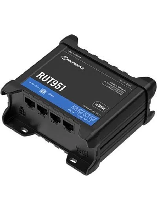 Teltonika RUT951 (RUT951B10K00 PoE+) - Wireless router LTE