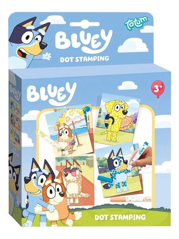 Alligator BLUEY Dot Stamping