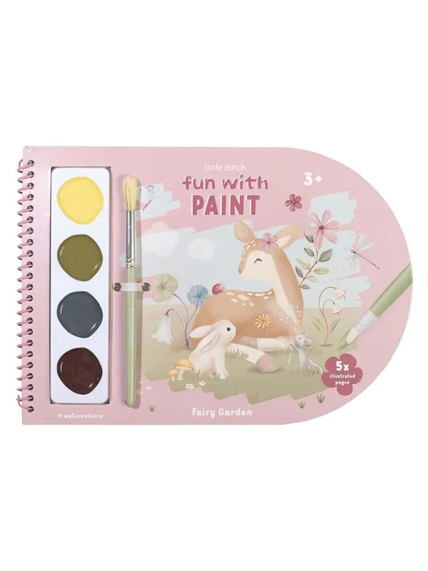 Little Dutch Paint Book Fairy Garden