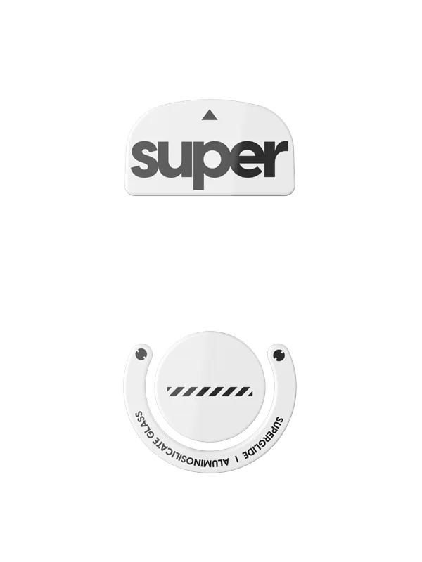 Pulsar Superglide (Type-C) for Logitech G PRO X SUPERLIGHT - Hvit