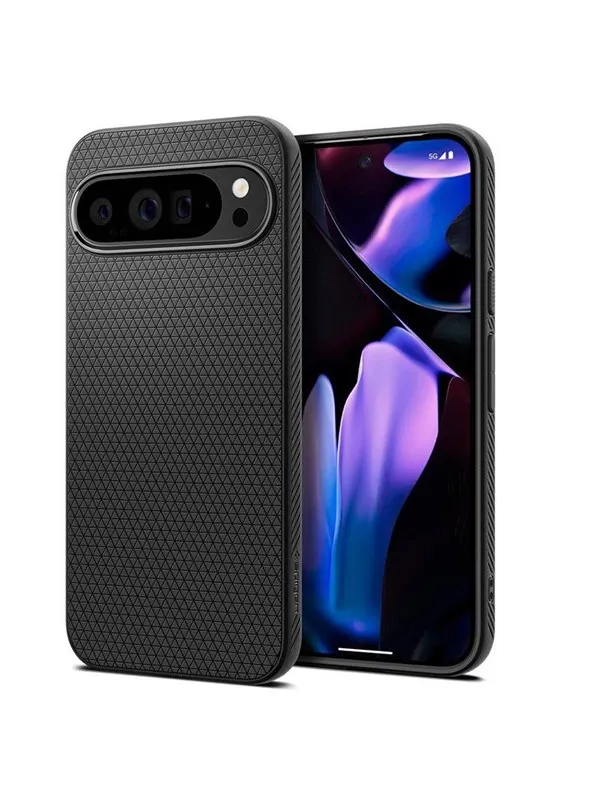Spigen Liquid Air - matte black - Google Pixel 9 Pro XL