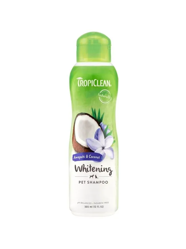 Tropiclean Shampoo WhiteningAwapuhi & Coconut 355 ml.
