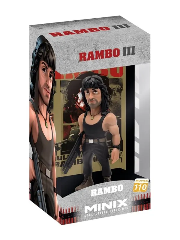 MINIX RAMBO: Rambo II Figure 12 cm