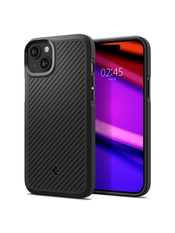Spigen Core Armor - matte black - iPhone 15