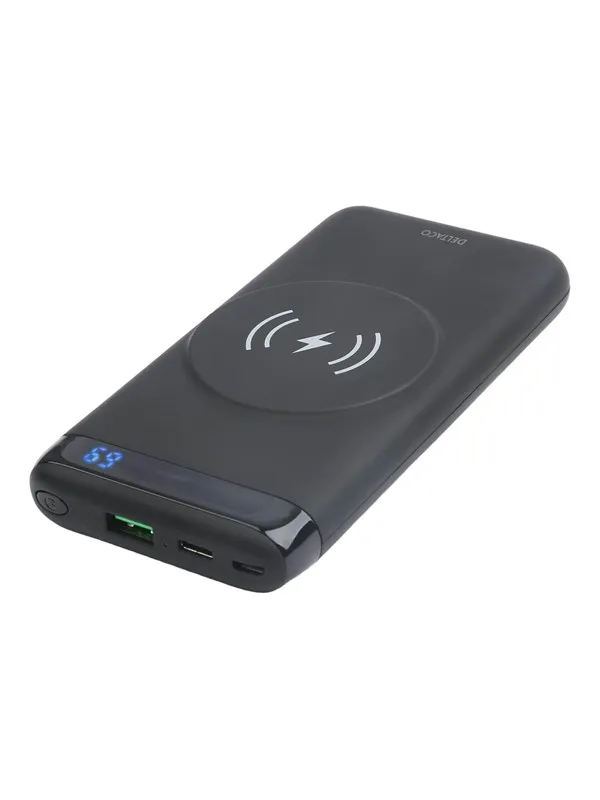 Deltaco PB-Q1003 Nødlader - Svart - 10000 mAh