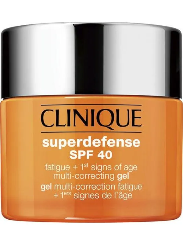 Clinique Superdefense SPF40 Fatigue + 1st Signs of Age Multi-Correcting Gel 50 ml