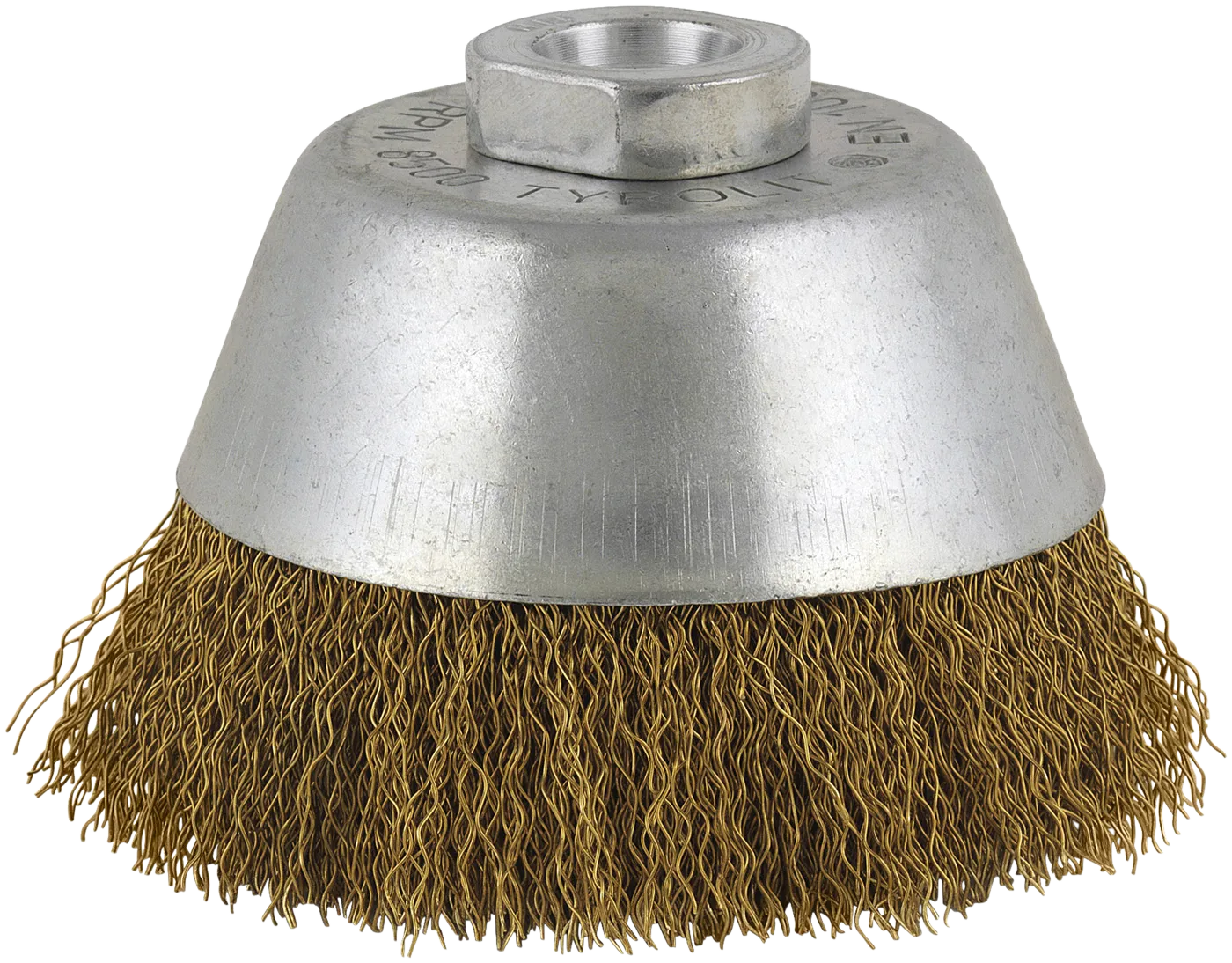 Kopstålbørste skrå 11TDW 80×25×M14 M0,3