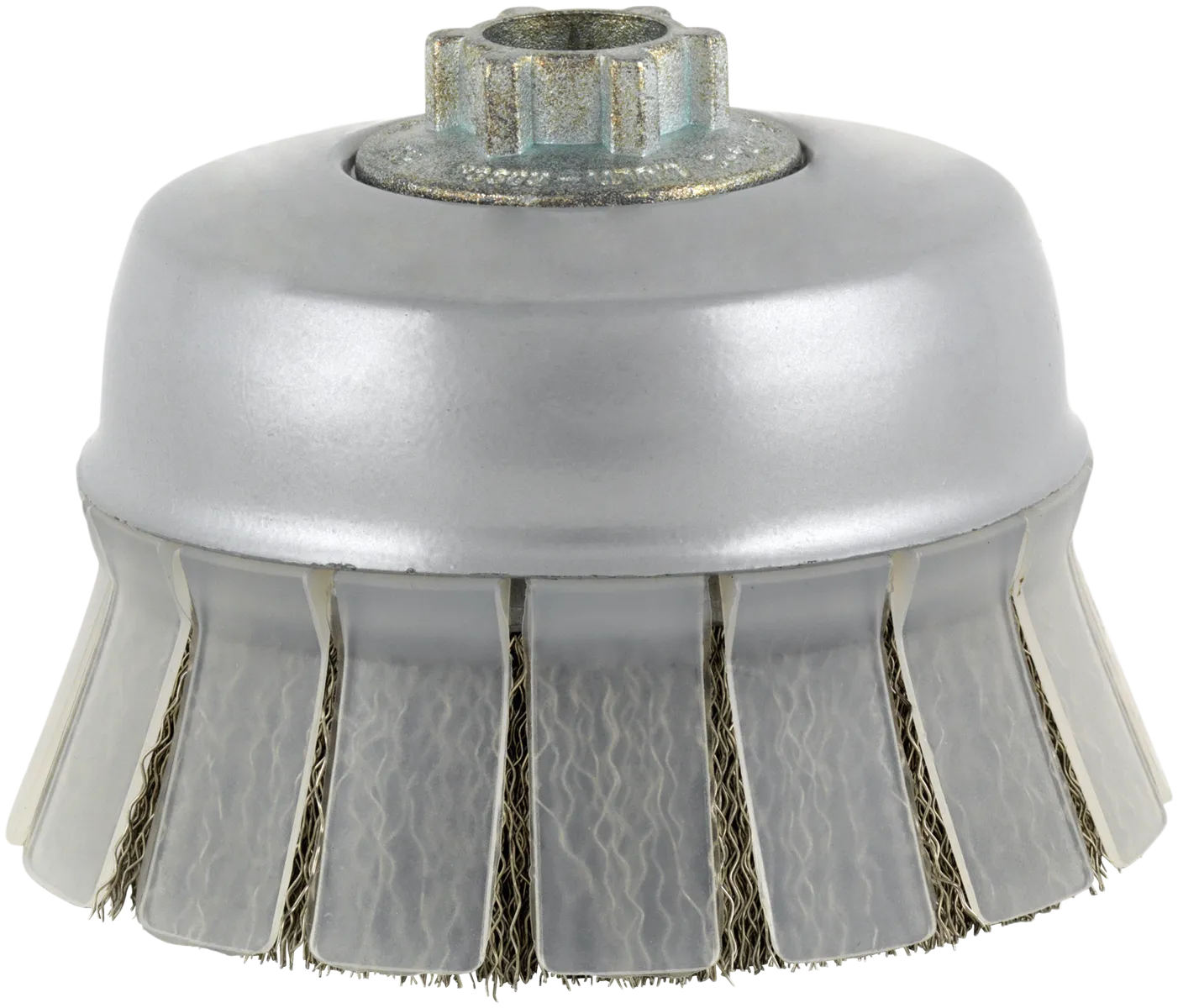 Kopstålbørste skrå 11TDW 75×20×M14-2 E0,3INOX SHL.